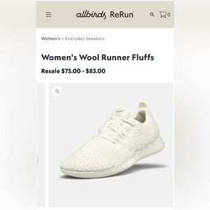 Allbirds Women's Wool Runner Fluffs - Cream